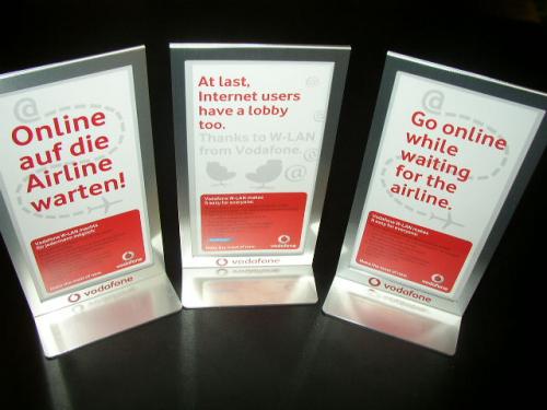 Alltexx - Aluminium Display Vodafone 2